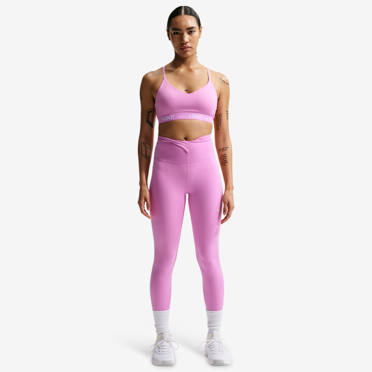 Nike Dri-FIT Indy Bra Image 4 of 5. Tap to open photo gallery.