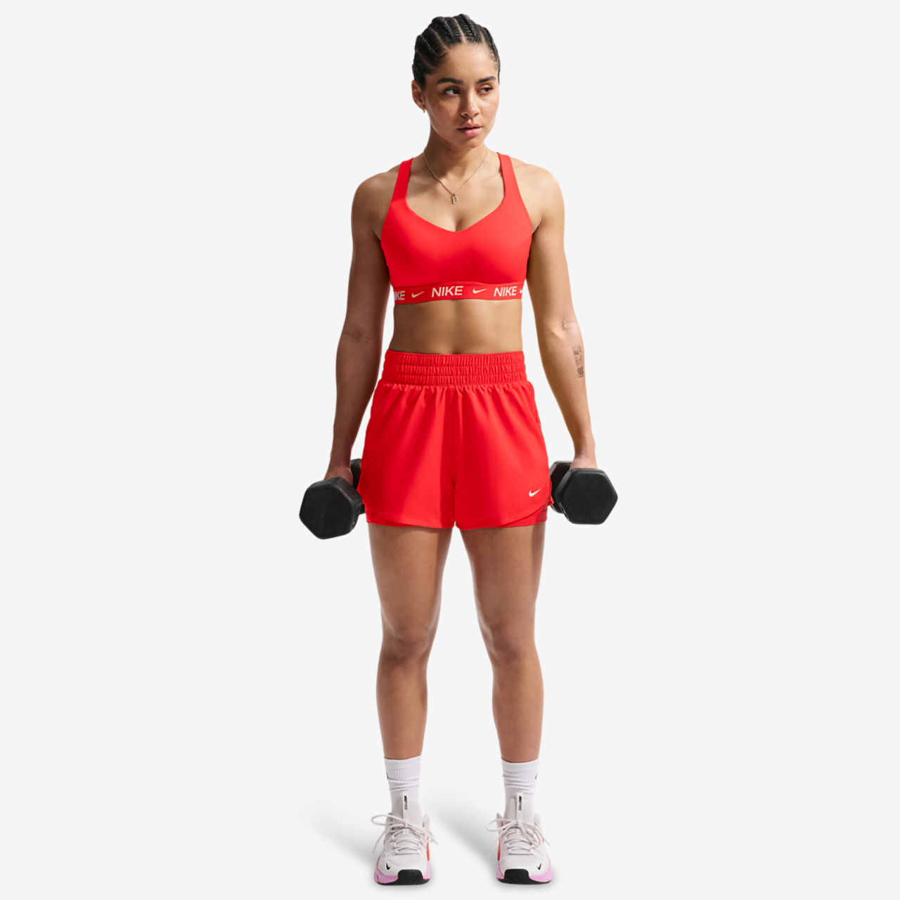 Nike Indy High DF Sports Bra Image 4 of 5. Tap to open photo gallery.