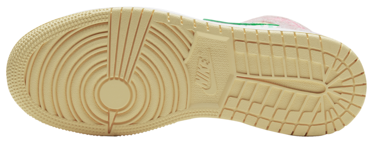 Jordan AJ 1 Mid Edge Glow Image 5 of 5. Tap to open photo gallery.