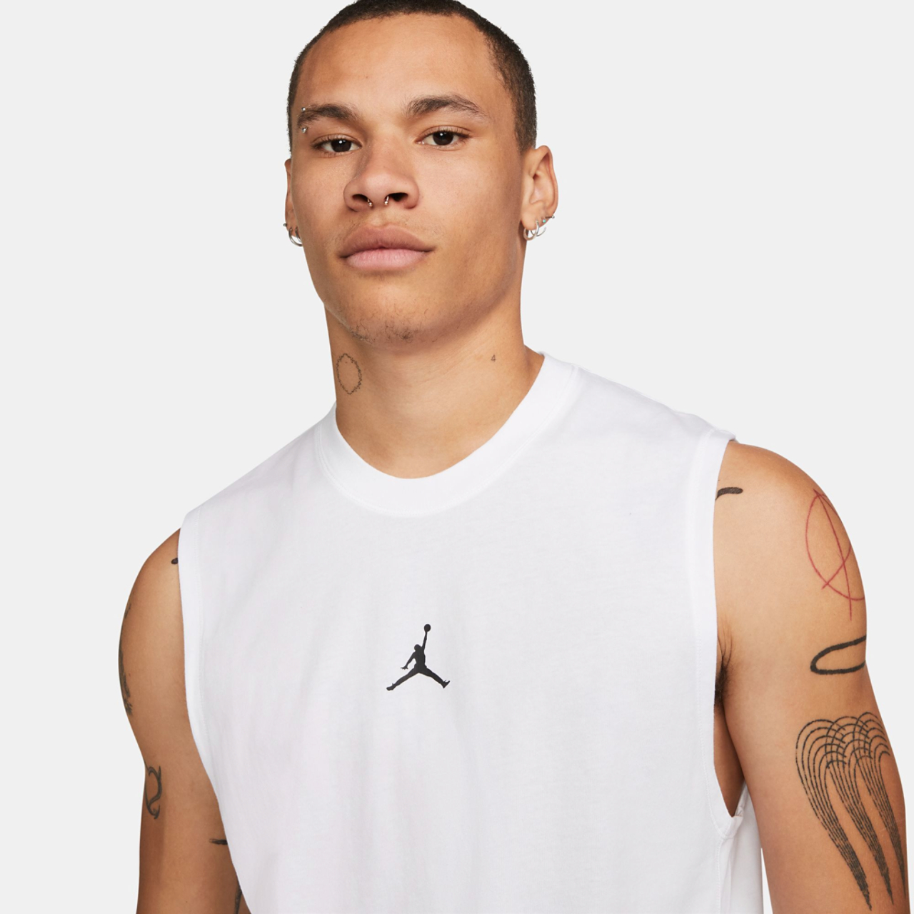 Jordan Dri-FIT Sport Sleeveless Top Image 3 of 4. Tap to open photo gallery.