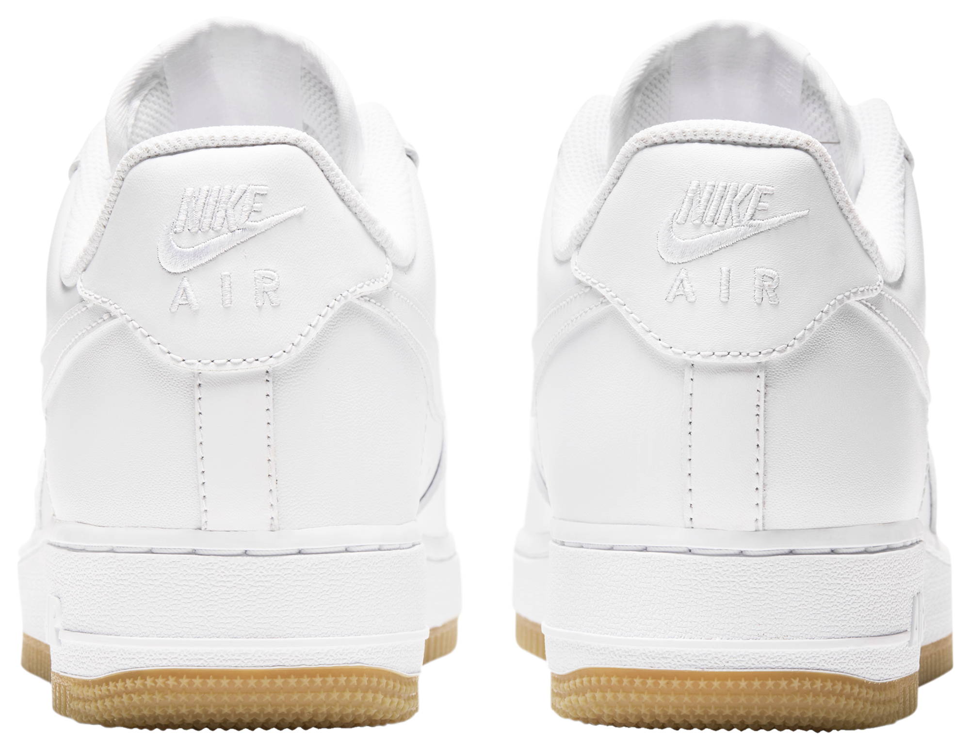 Nike Air Force 1 '07 - Men's - White/White/Brown - Image 4