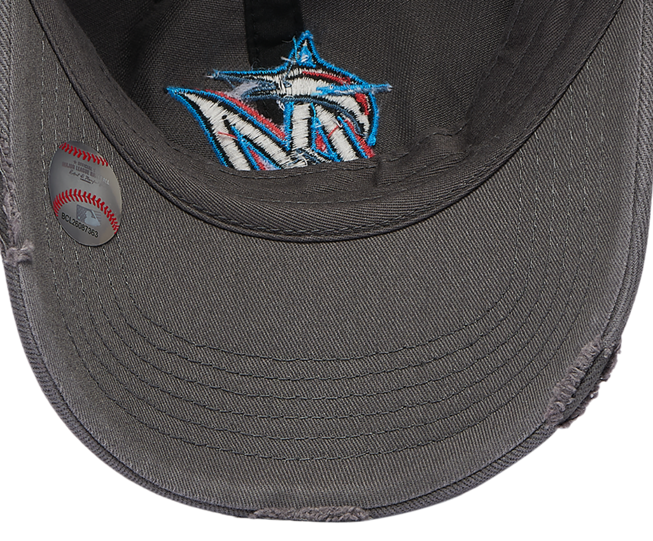 47 Brand Marlins Weathered 47 Clean Up Cap Image 5 of 5. Tap to open photo gallery.