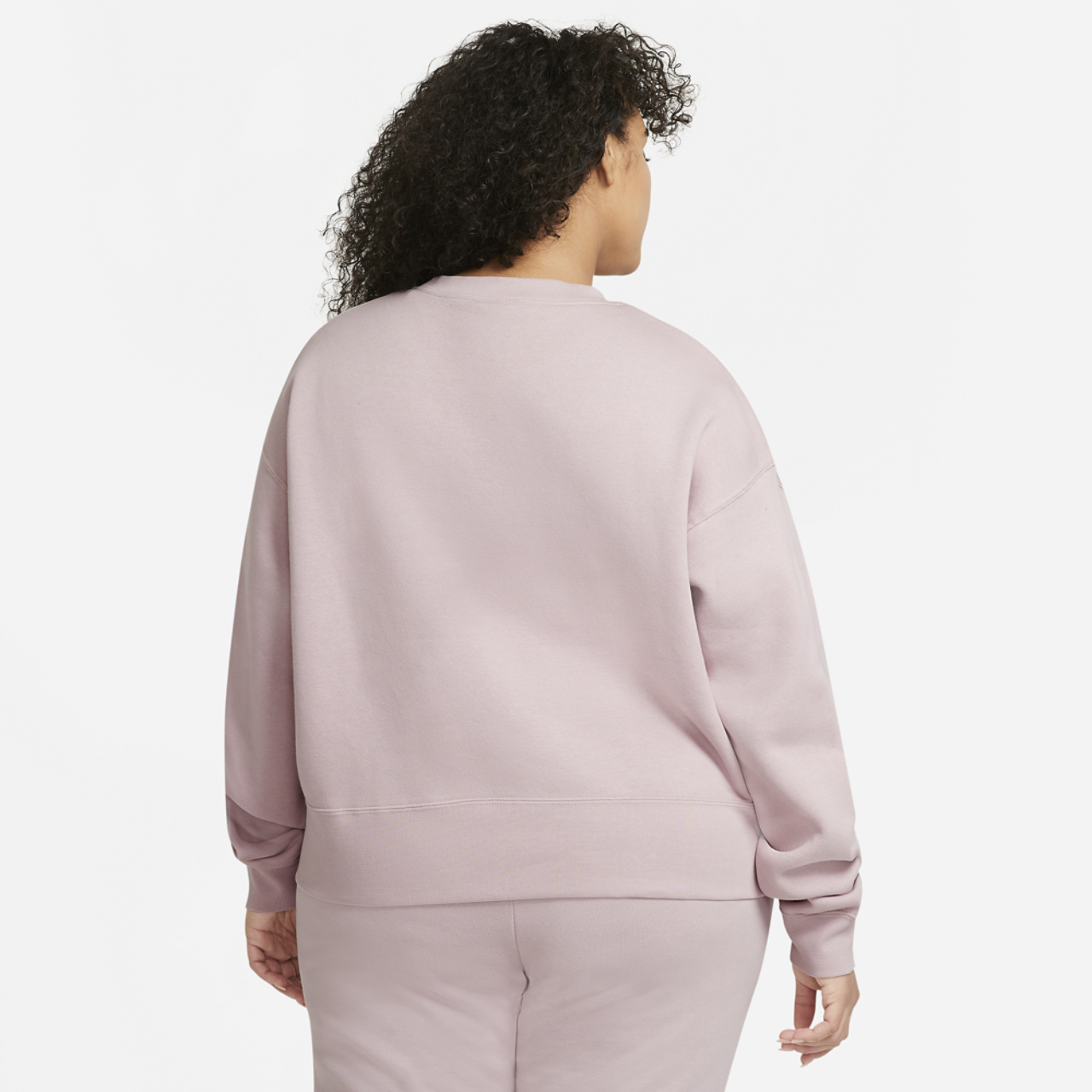 Nike Plus Size Trend Fleece Crew Image 2 of 4. Tap to open photo gallery.