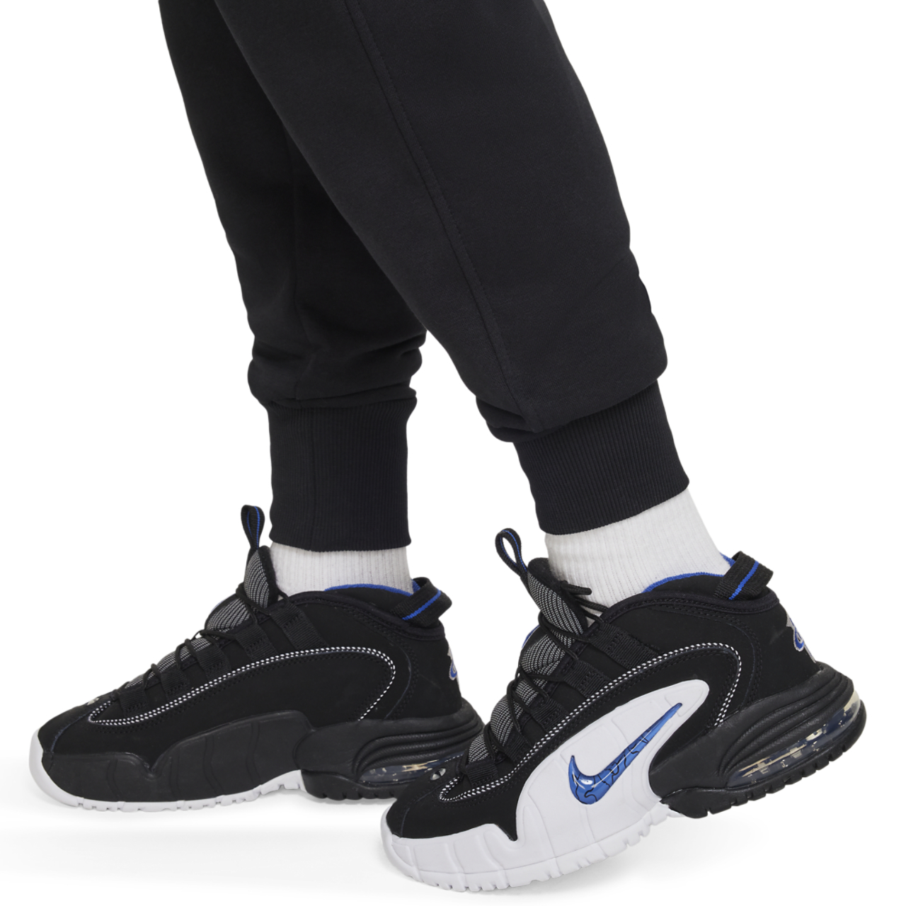 Nike NSW Club Fleece High Rise Pant LBR Image 5 of 5. Tap to open photo gallery.