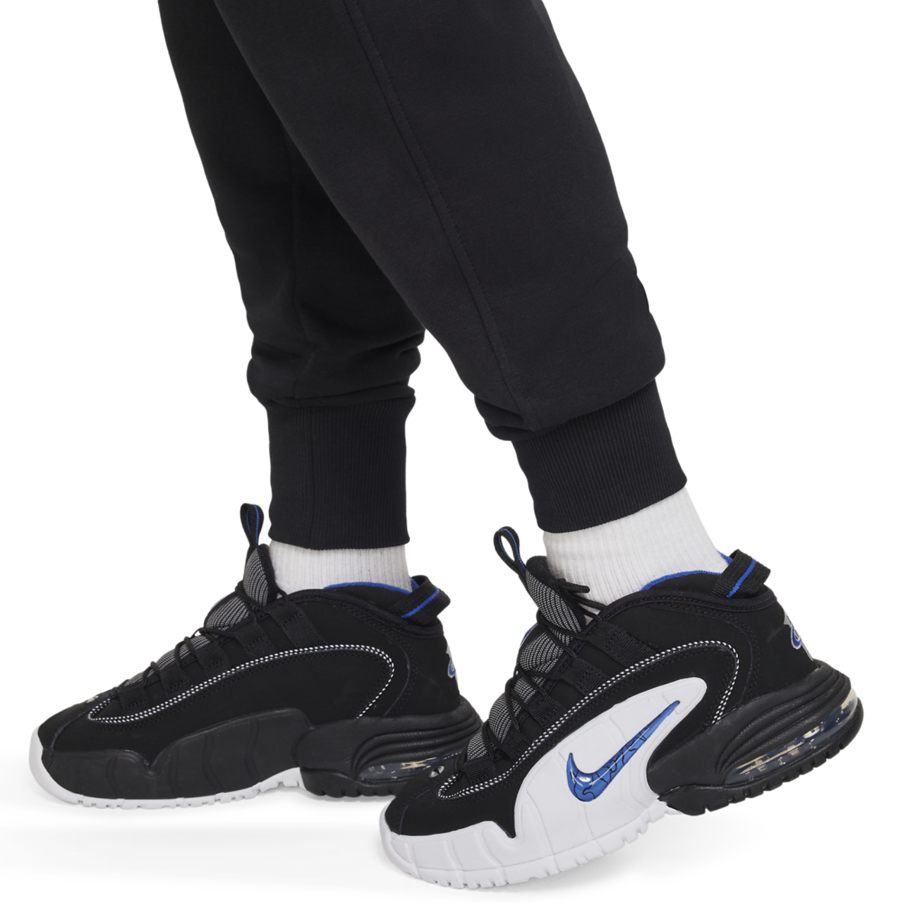 Nike NSW Club Fleece High Rise Pant LBR Image 5 of 5. Tap to open photo gallery.