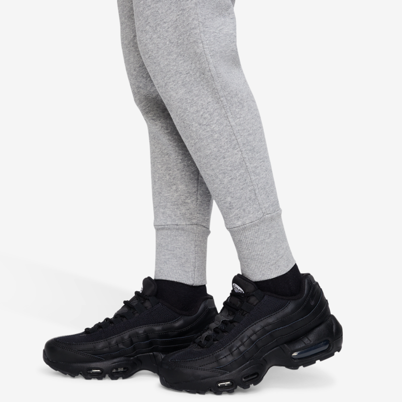 Nike NSW Club Fleece High Rise Pant LBR Image 5 of 5. Tap to open photo gallery.
