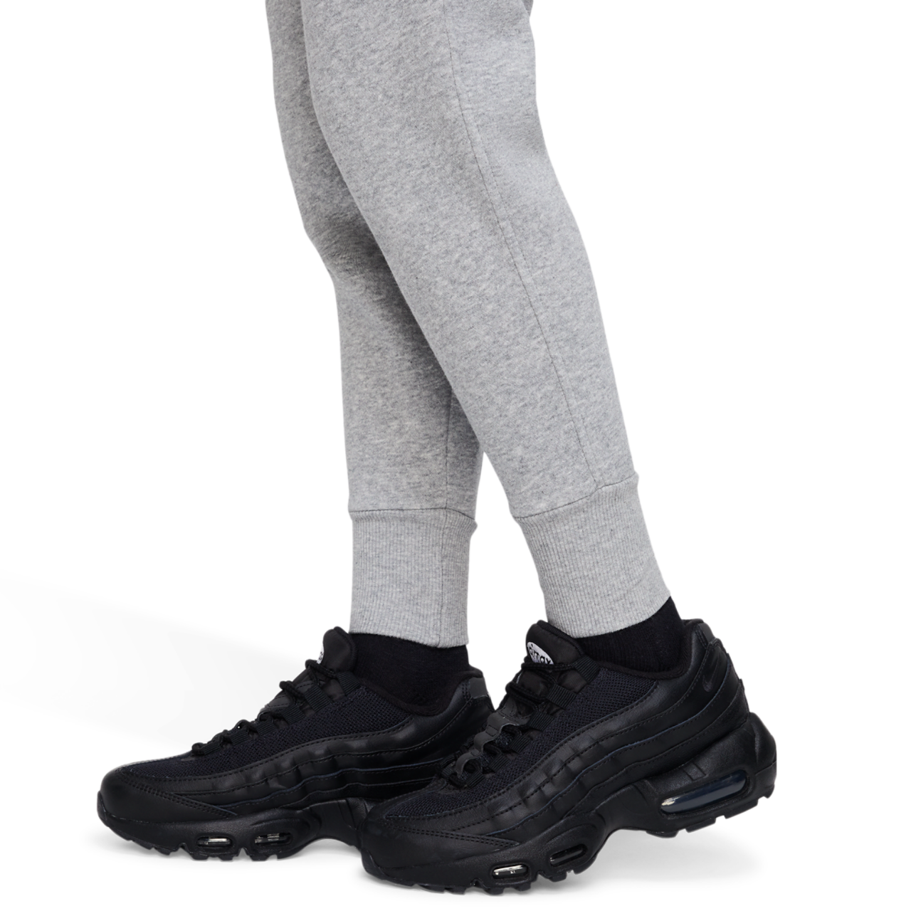 Nike NSW Club Fleece High Rise Pant LBR Image 5 of 5. Tap to open photo gallery.