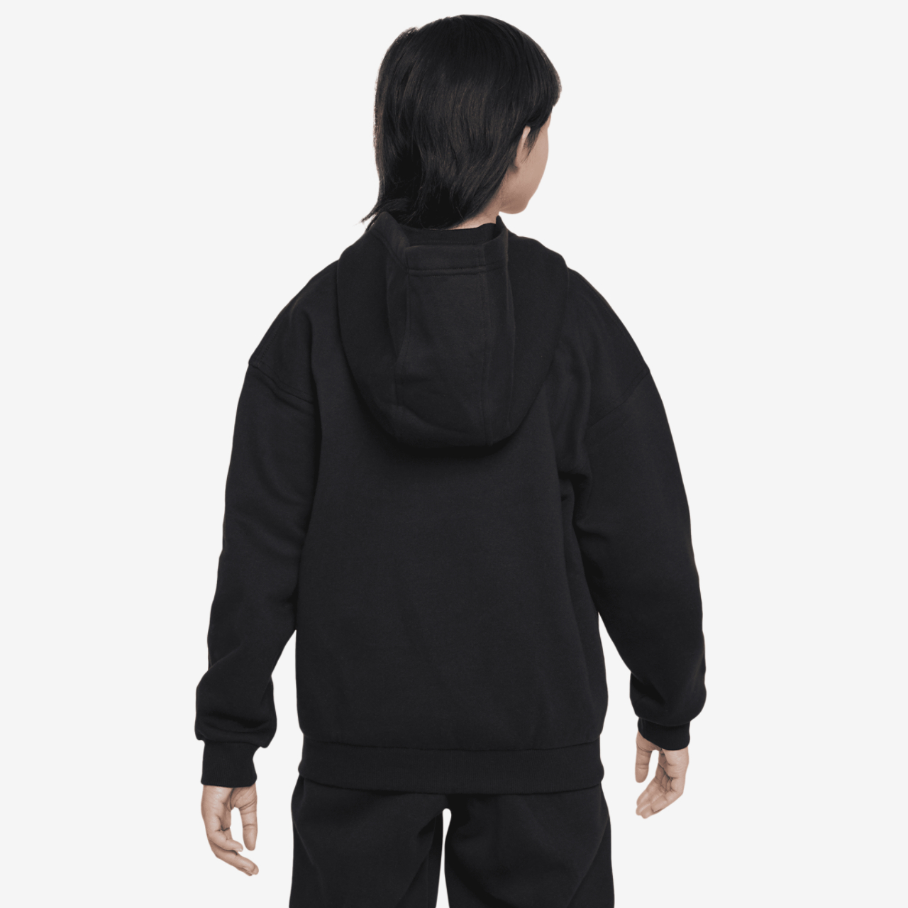 Nike NSW Club Fleece Oversized Full-Zip LBR Image 2 of 4. Tap to open photo gallery.