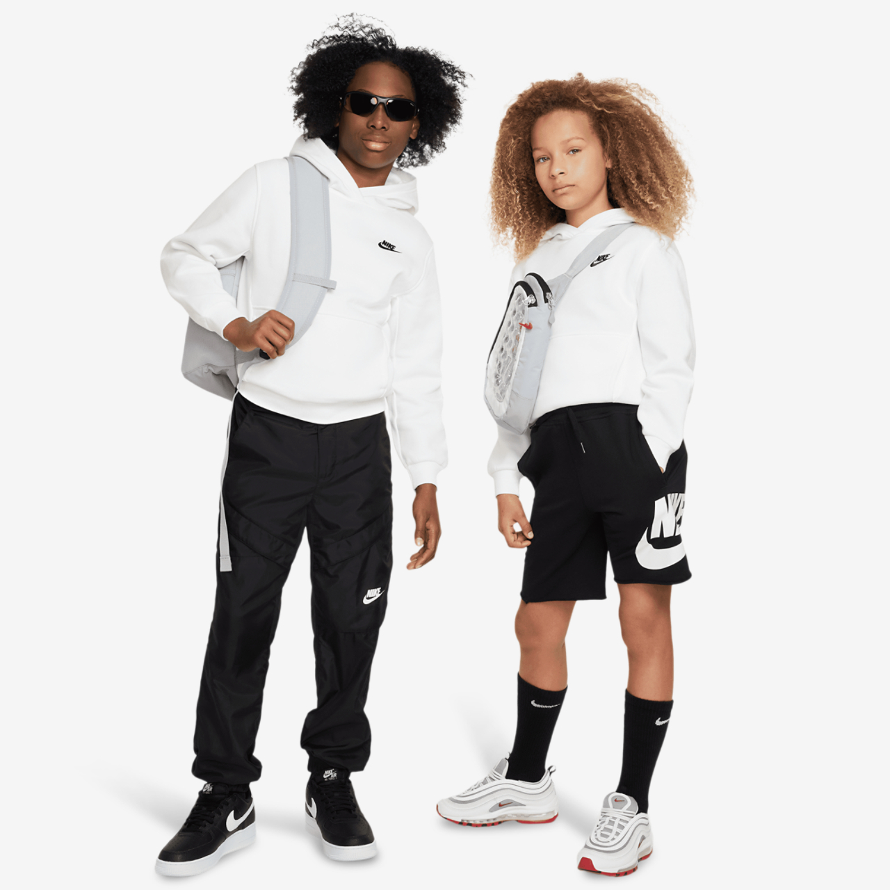 Nike NSW Club LBR Fleece Hoodie Image 5 of 5. Tap to open photo gallery.