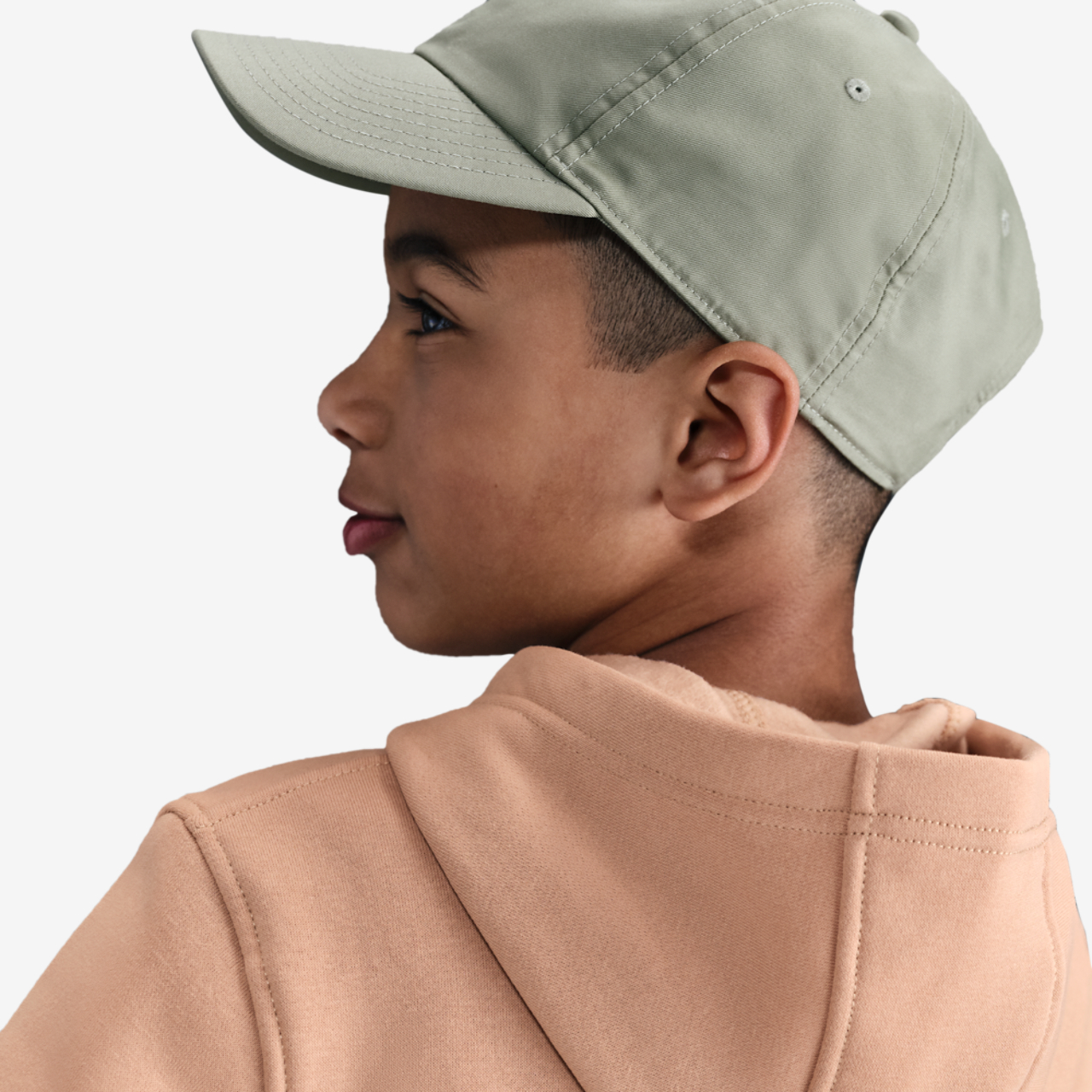 Nike NSW Club LBR Fleece Hoodie Image 2 of 4. Tap to open photo gallery.