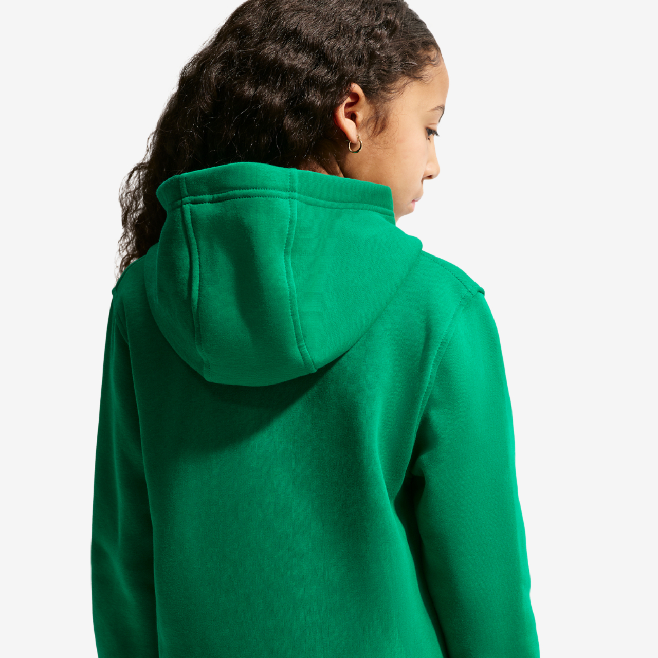 Nike NSW Club LBR Fleece Hoodie Image 2 of 4. Tap to open photo gallery.