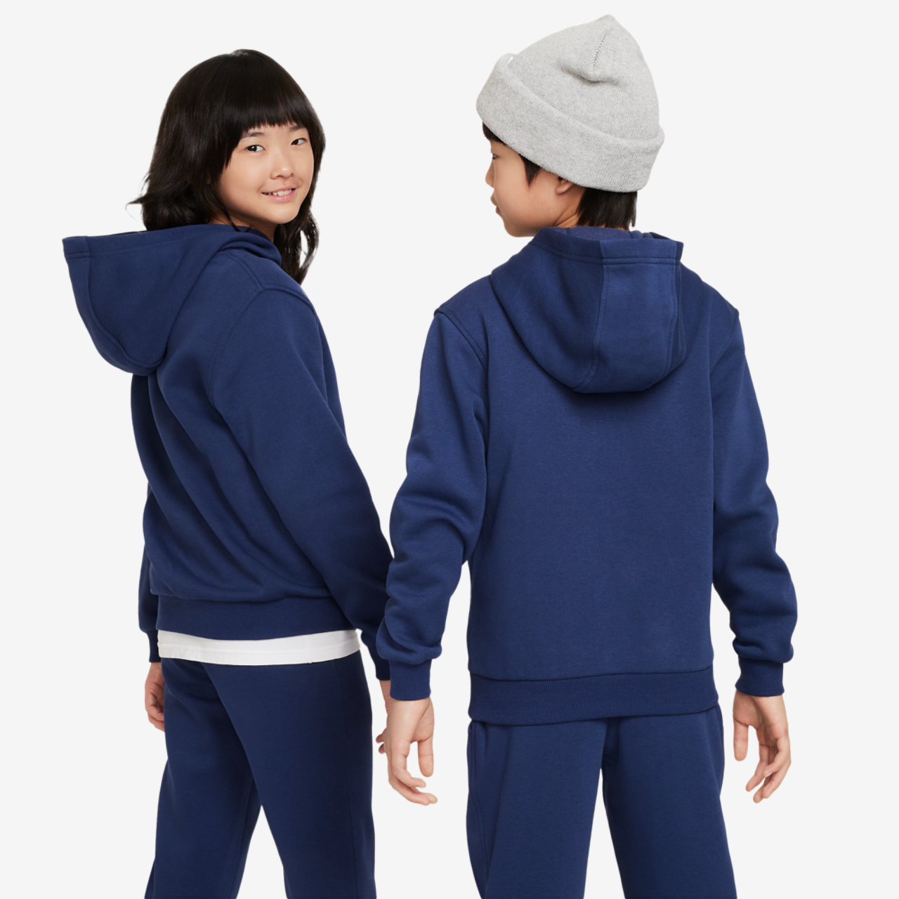 Nike Club Fleece Hoodie LBR Image 2 of 3. Tap to open photo gallery.