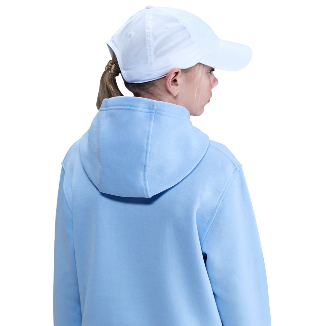 Nike NSW Club LBR Fleece Hoodie Image 2 of 4. Tap to open photo gallery.
