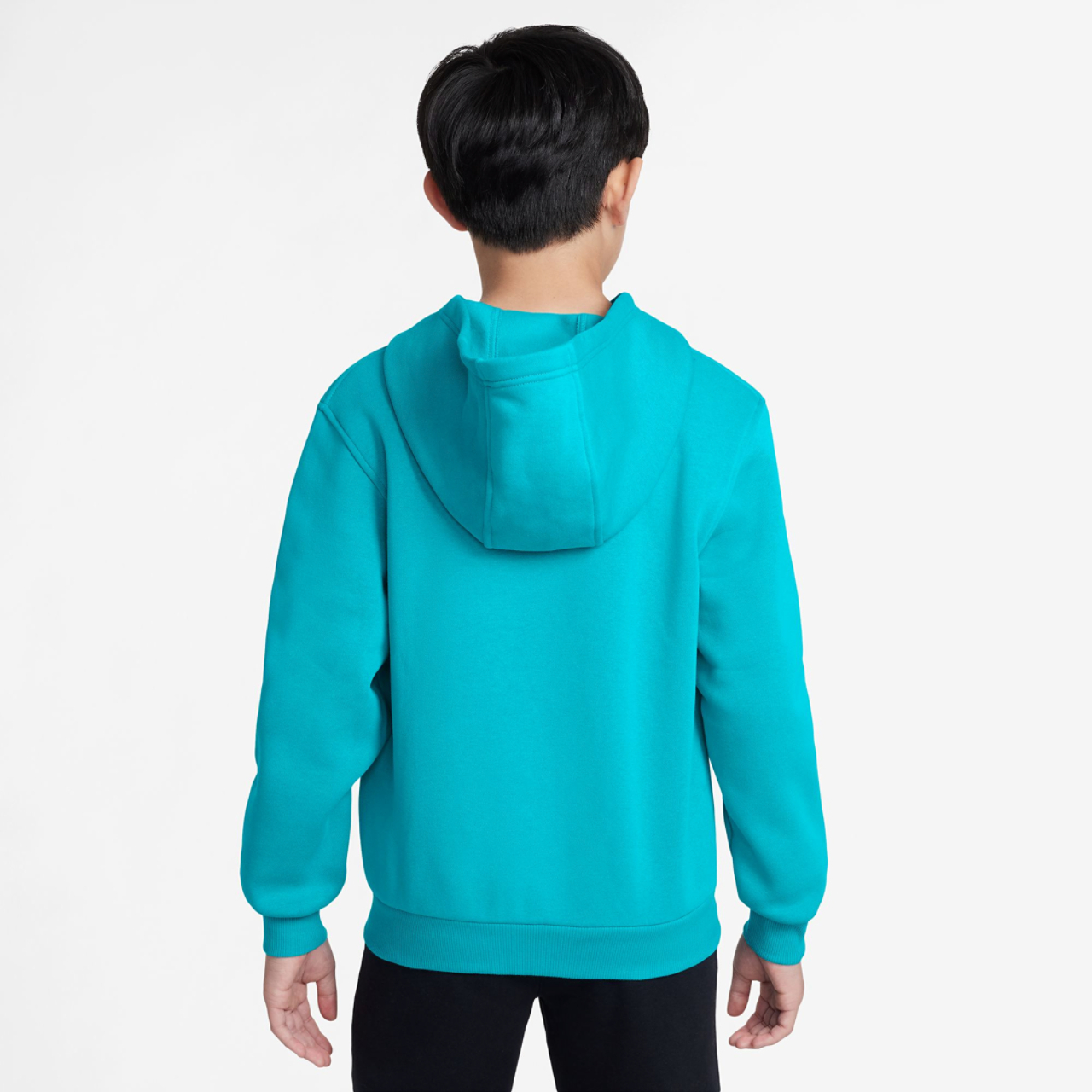 Nike NSW Club Fleece Full-Zip LBR Hoodie Image 2 of 2. Tap to open photo gallery.