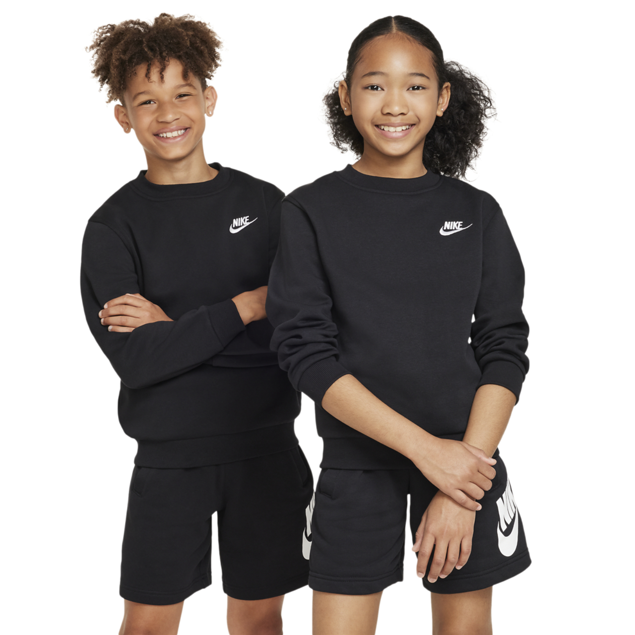 Nike Club Fleece Crew LBR Image 1 of 4. Tap to open photo gallery.