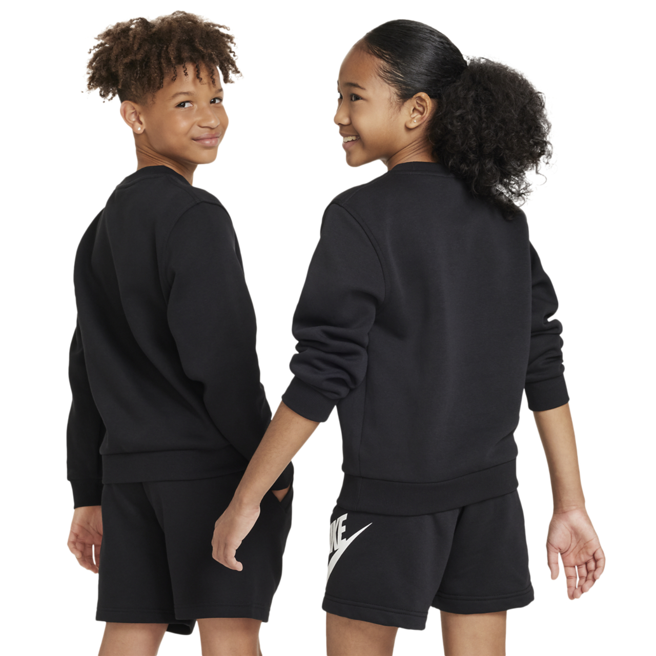 Nike Club Fleece Crew LBR Image 2 of 4. Tap to open photo gallery.