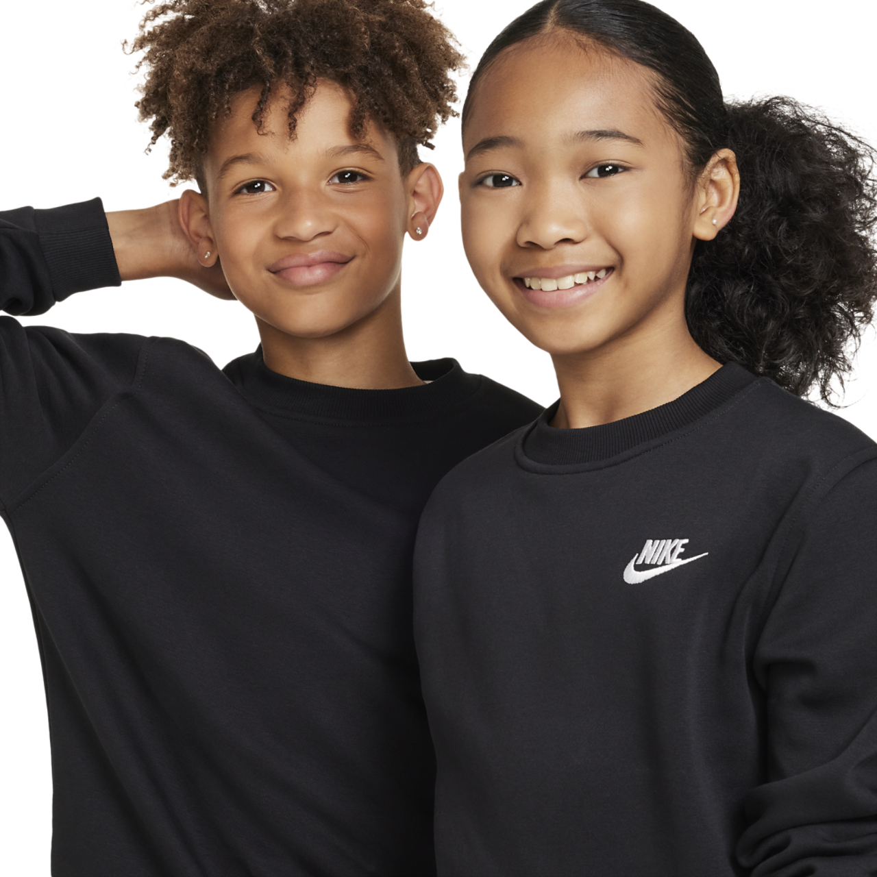Nike Club Fleece Crew LBR Image 3 of 4. Tap to open photo gallery.