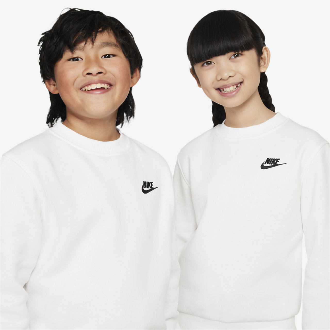 Nike Club Fleece Crew LBR Image 3 of 3. Tap to open photo gallery.