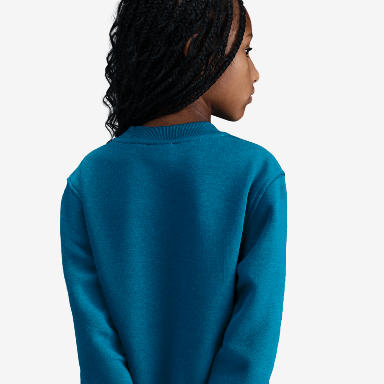 Nike Club Fleece Crew LBR Image 2 of 3. Tap to open photo gallery.