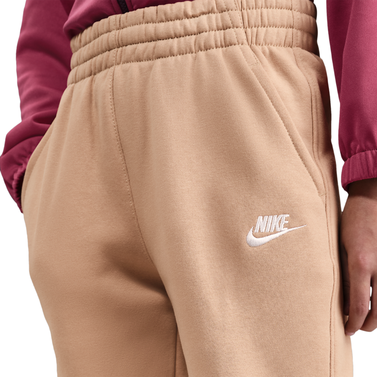 Nike NSW Club LBR Fleece Joggers Image 1 of 5. Tap to open photo gallery.