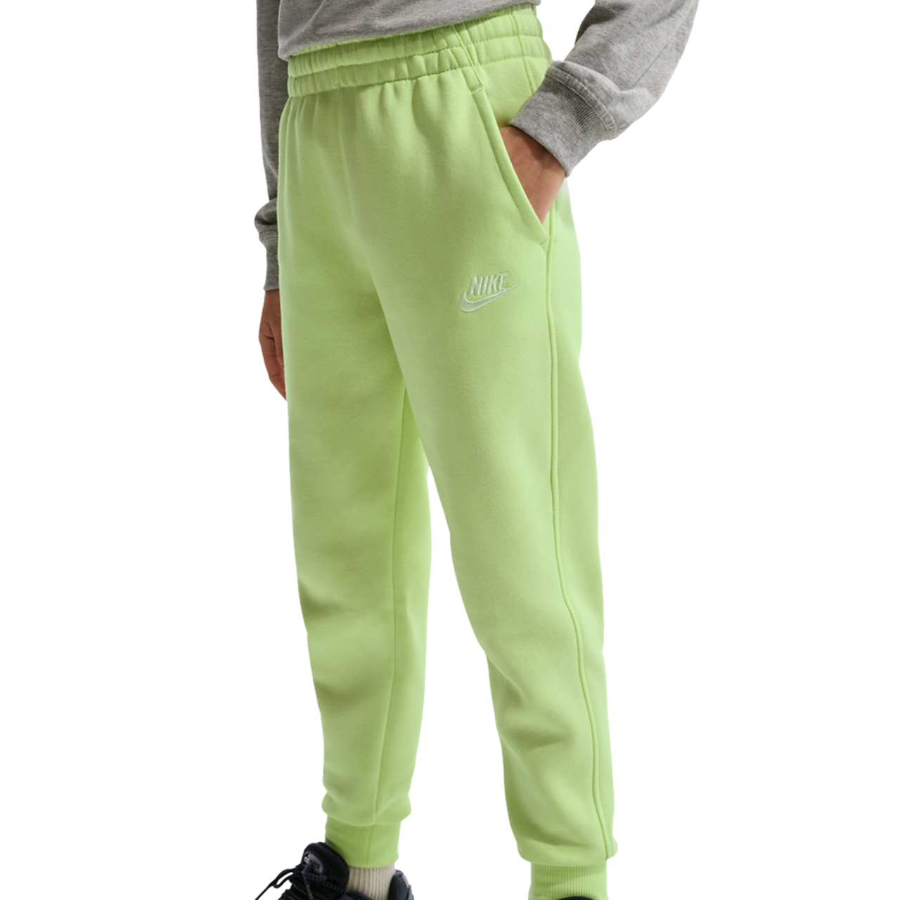 Nike NSW Club LBR Fleece Joggers Image 1 of 3. Tap to open photo gallery.