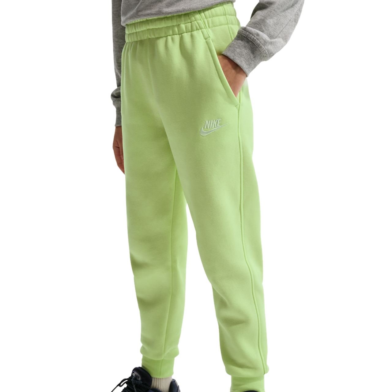 Nike NSW Club LBR Fleece Joggers Image 1 of 3. Tap to open photo gallery.