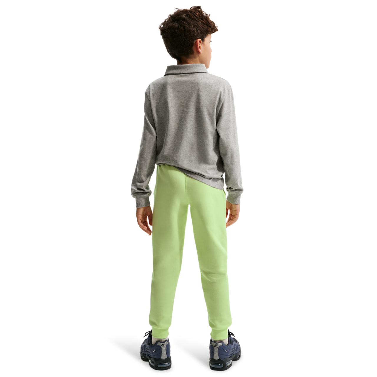 Nike NSW Club LBR Fleece Joggers Image 3 of 3. Tap to open photo gallery.