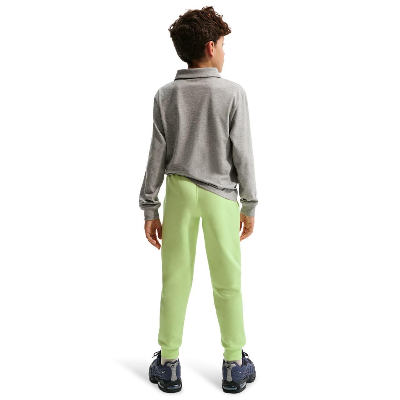 Nike NSW Club LBR Fleece Joggers Image 3 of 3. Tap to open photo gallery.