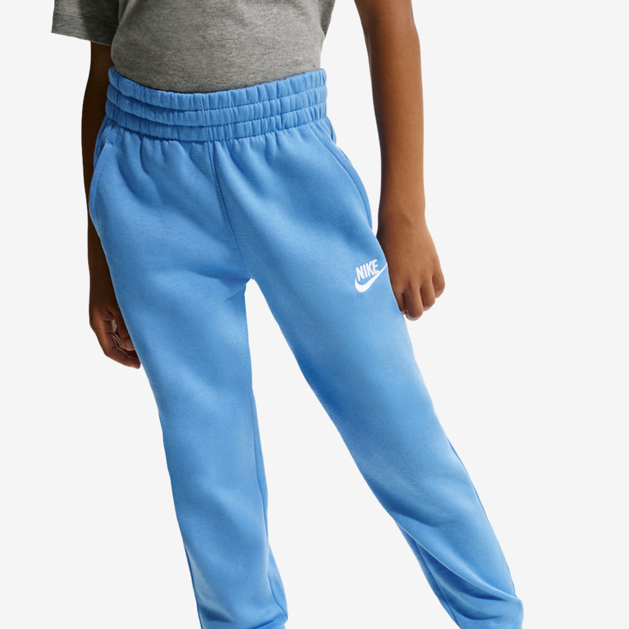 Nike NSW Club LBR Fleece Joggers Image 3 of 3. Tap to open photo gallery.