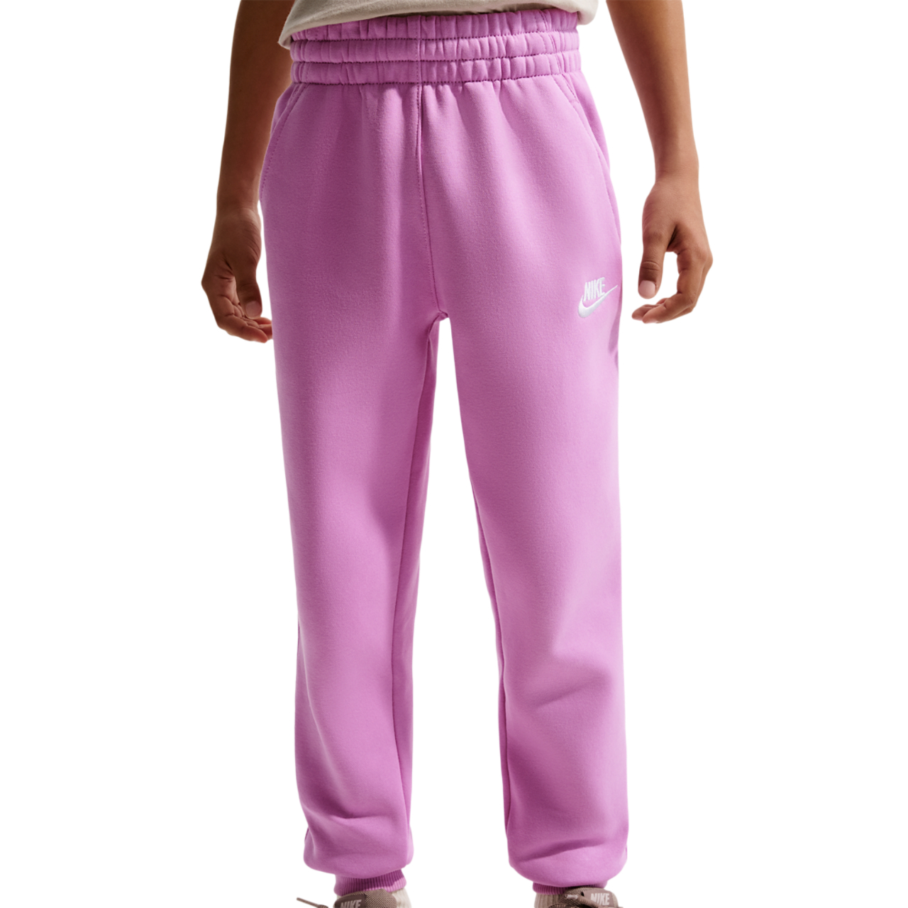 Nike NSW Club LBR Fleece Joggers Image 1 of 4. Tap to open photo gallery.