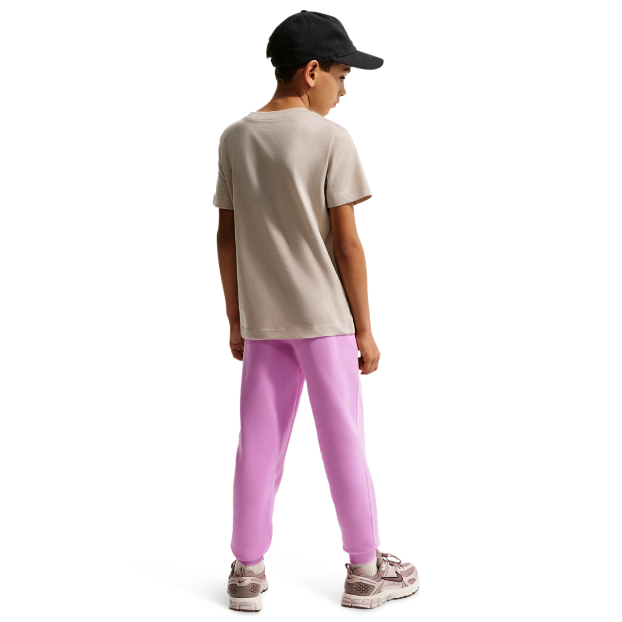 Nike NSW Club LBR Fleece Joggers Image 4 of 4. Tap to open photo gallery.