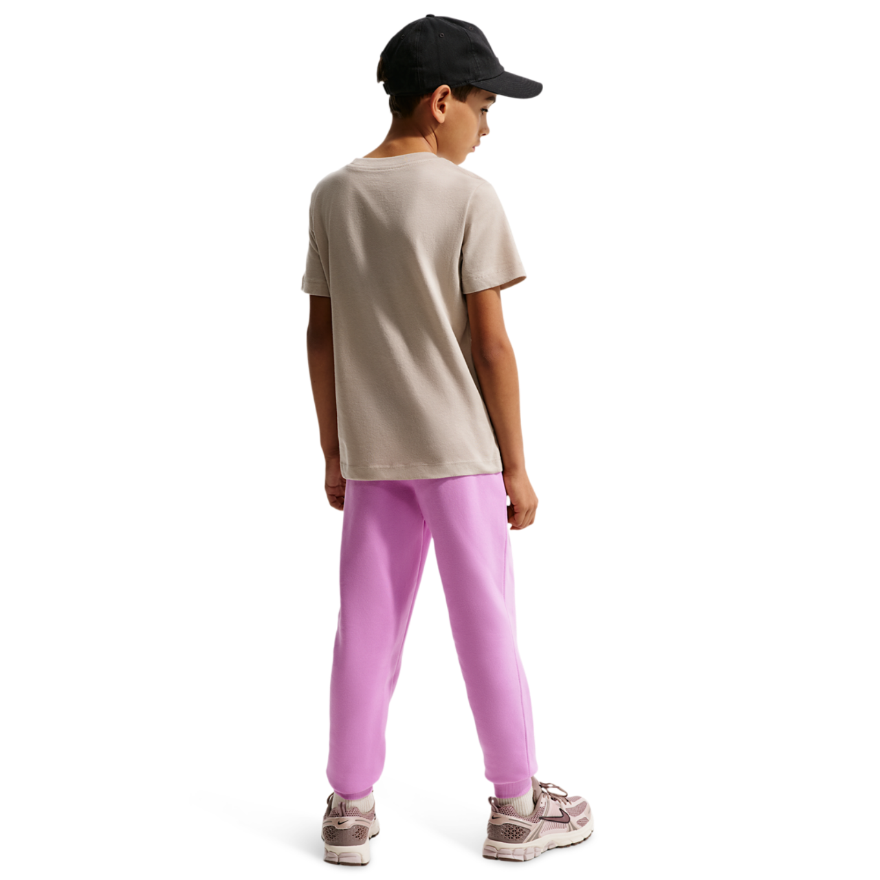 Nike NSW Club LBR Fleece Joggers Image 4 of 4. Tap to open photo gallery.