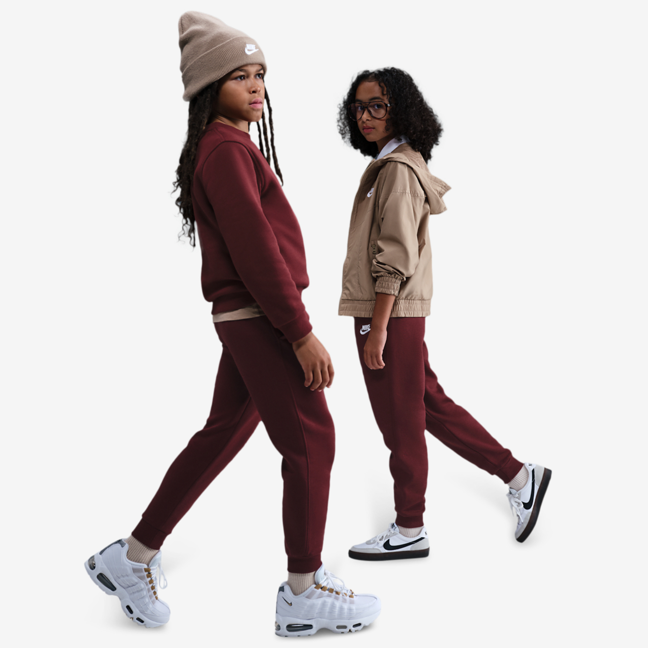 Nike NSW Club LBR Fleece Joggers Image 3 of 3. Tap to open photo gallery.