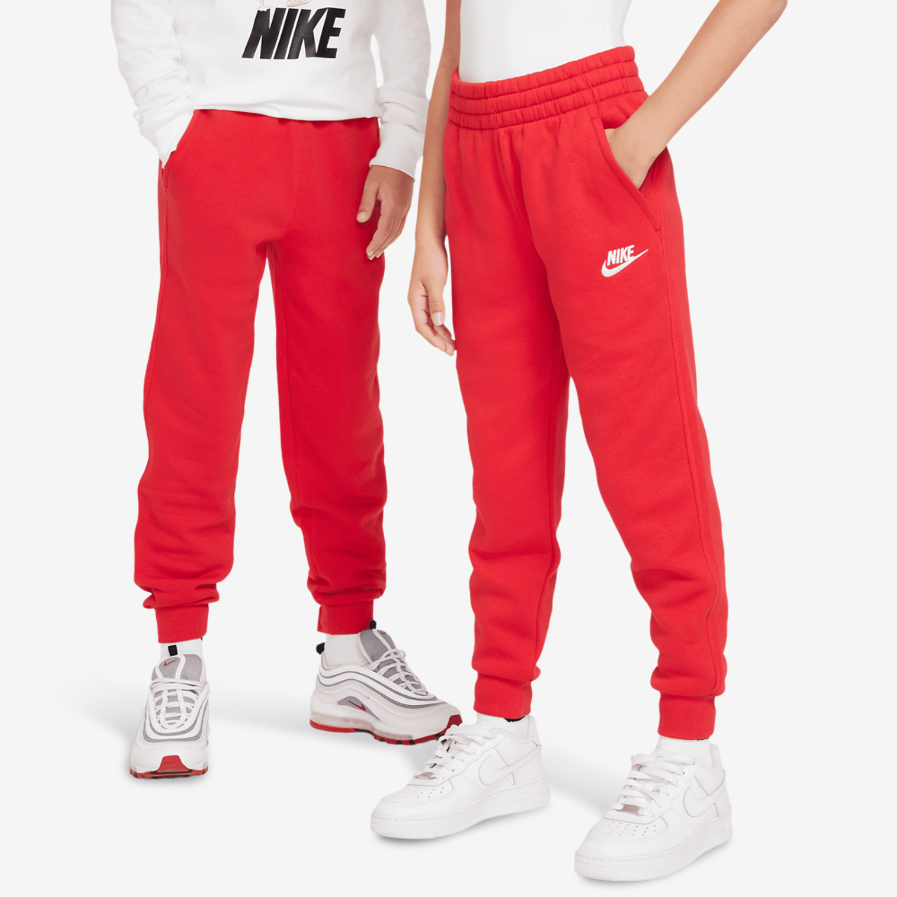 Nike NSW Club LBR Fleece Joggers Image 1 of 5. Tap to open photo gallery.