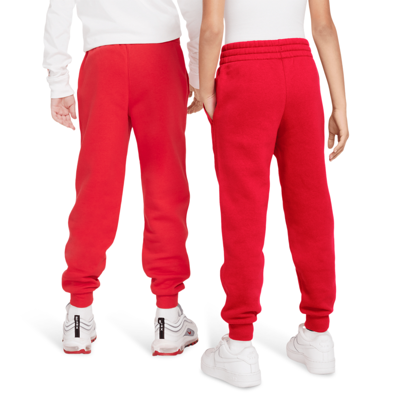 Nike NSW Club LBR Fleece Joggers Image 2 of 5. Tap to open photo gallery.