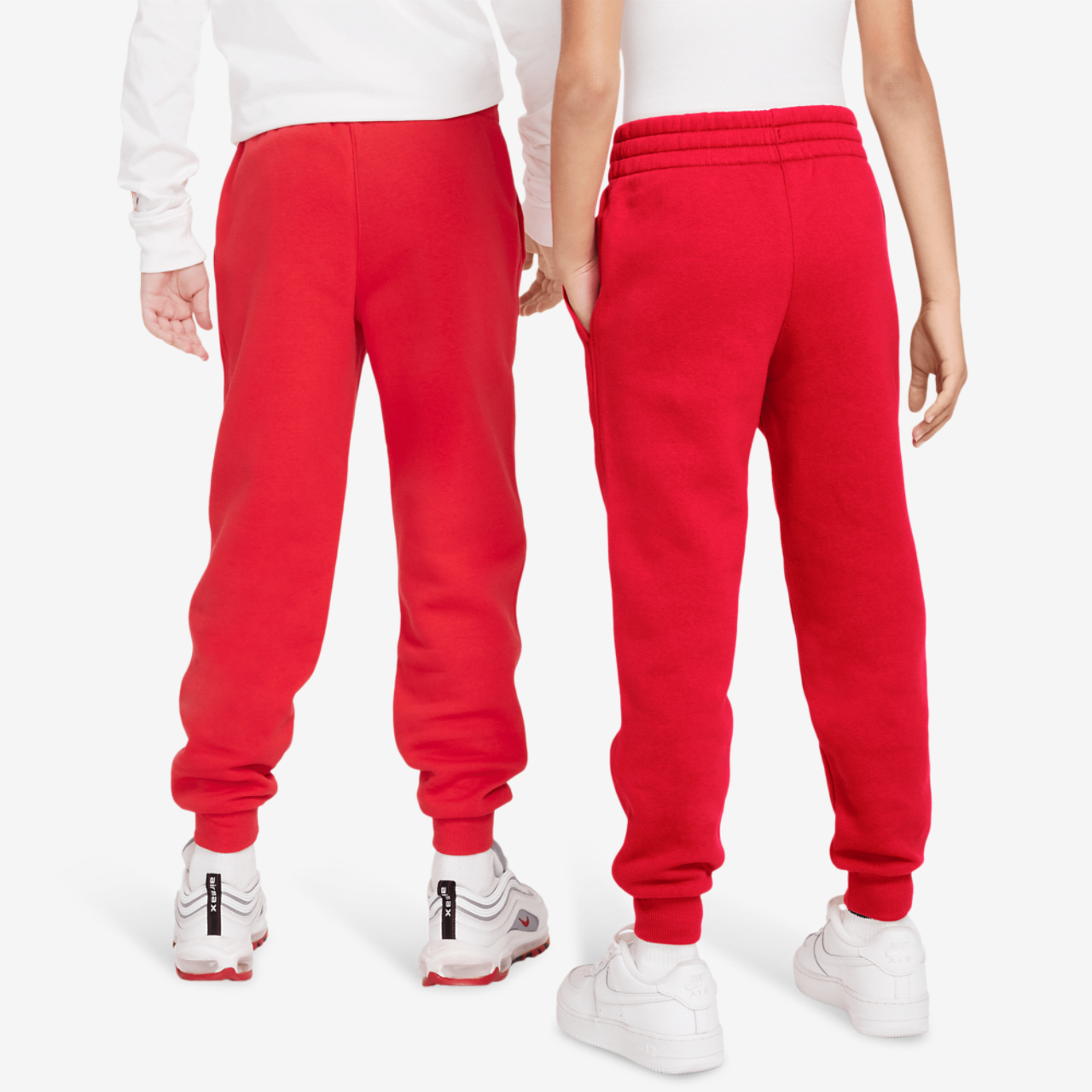 Nike NSW Club LBR Fleece Joggers Image 2 of 5. Tap to open photo gallery.