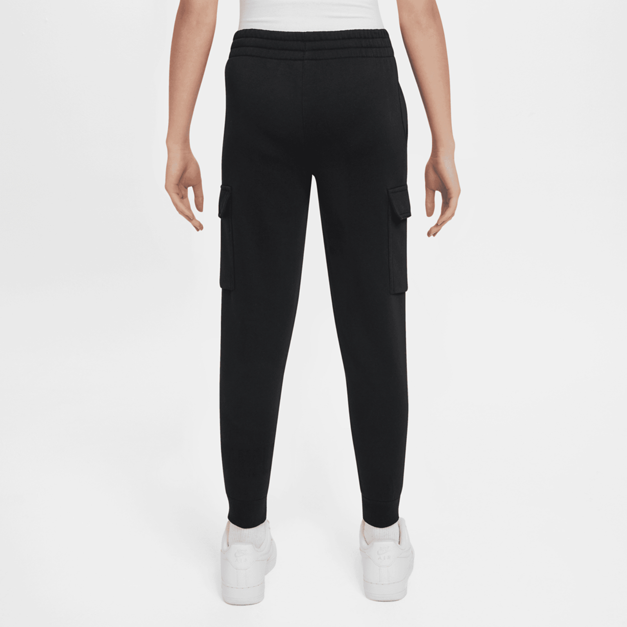 Nike NSW Club Fleece LBR Cargo Pants Image 2 of 3. Tap to open photo gallery.