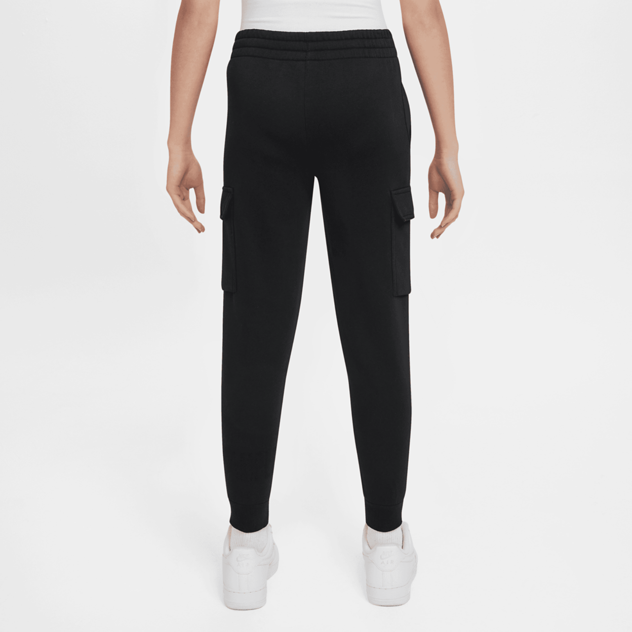 Nike NSW Club Fleece LBR Cargo Pants Image 2 of 3. Tap to open photo gallery.