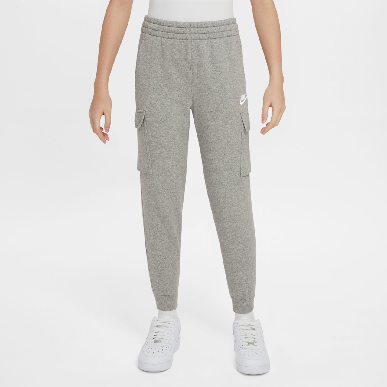Nike NSW Club Fleece LBR Cargo Pants Image 1 of 2. Tap to open photo gallery.