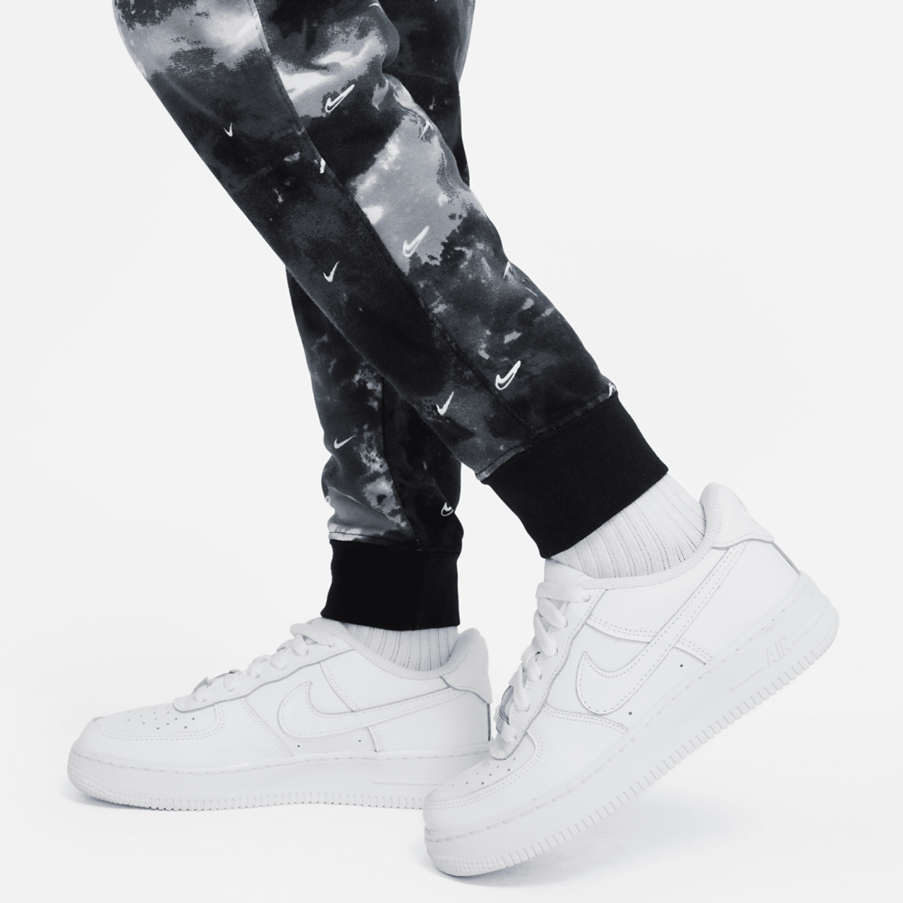 Nike Club Futura AOP Joggers Image 4 of 4. Tap to open photo gallery.