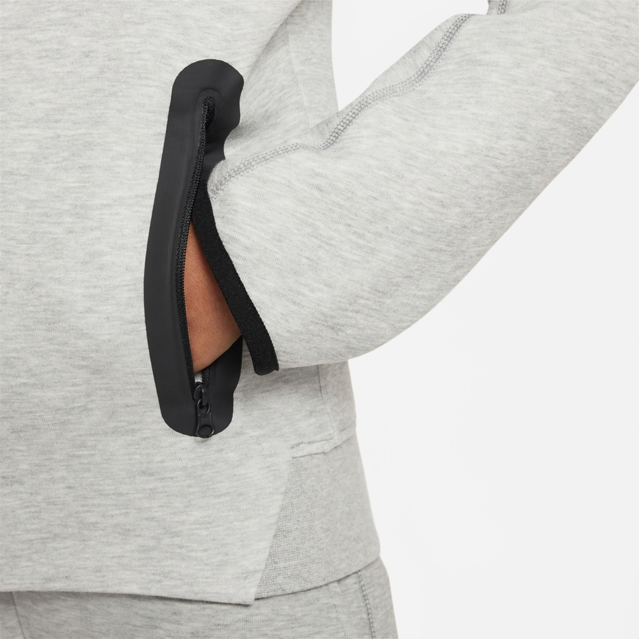 Nike NSW Tech Fleece Full-Zip Hoodie Image 4 of 4. Tap to open photo gallery.