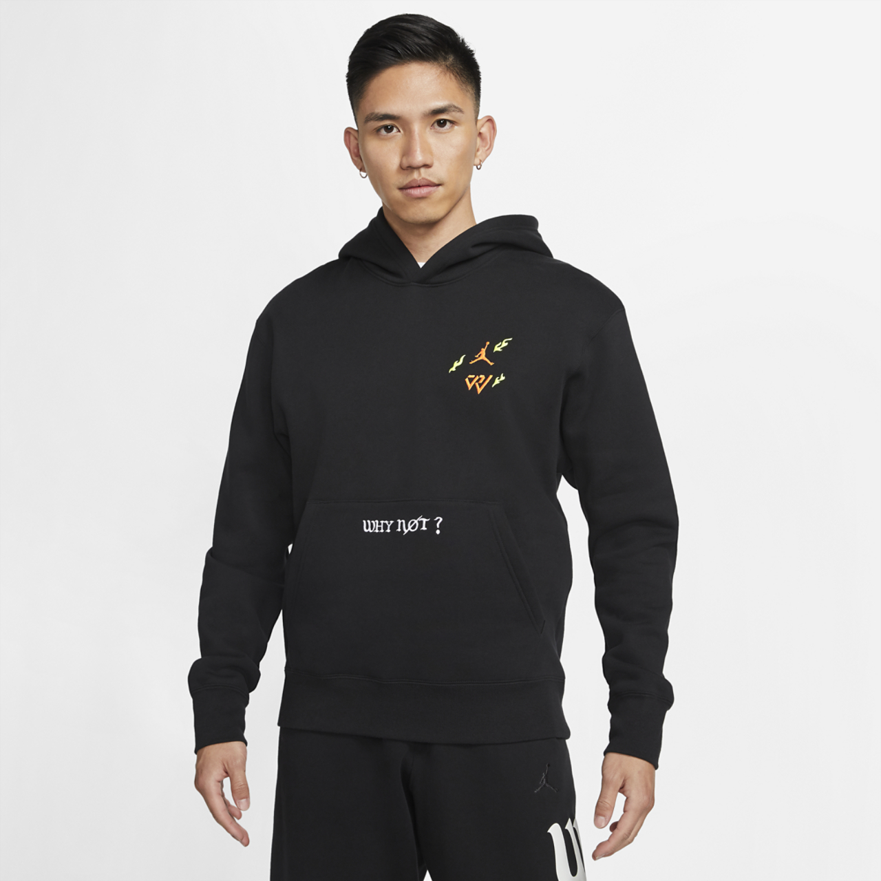 Jordan Why Not Zer0 Fleece Pullover Hoodie Image 1 of 5. Tap to open photo gallery.