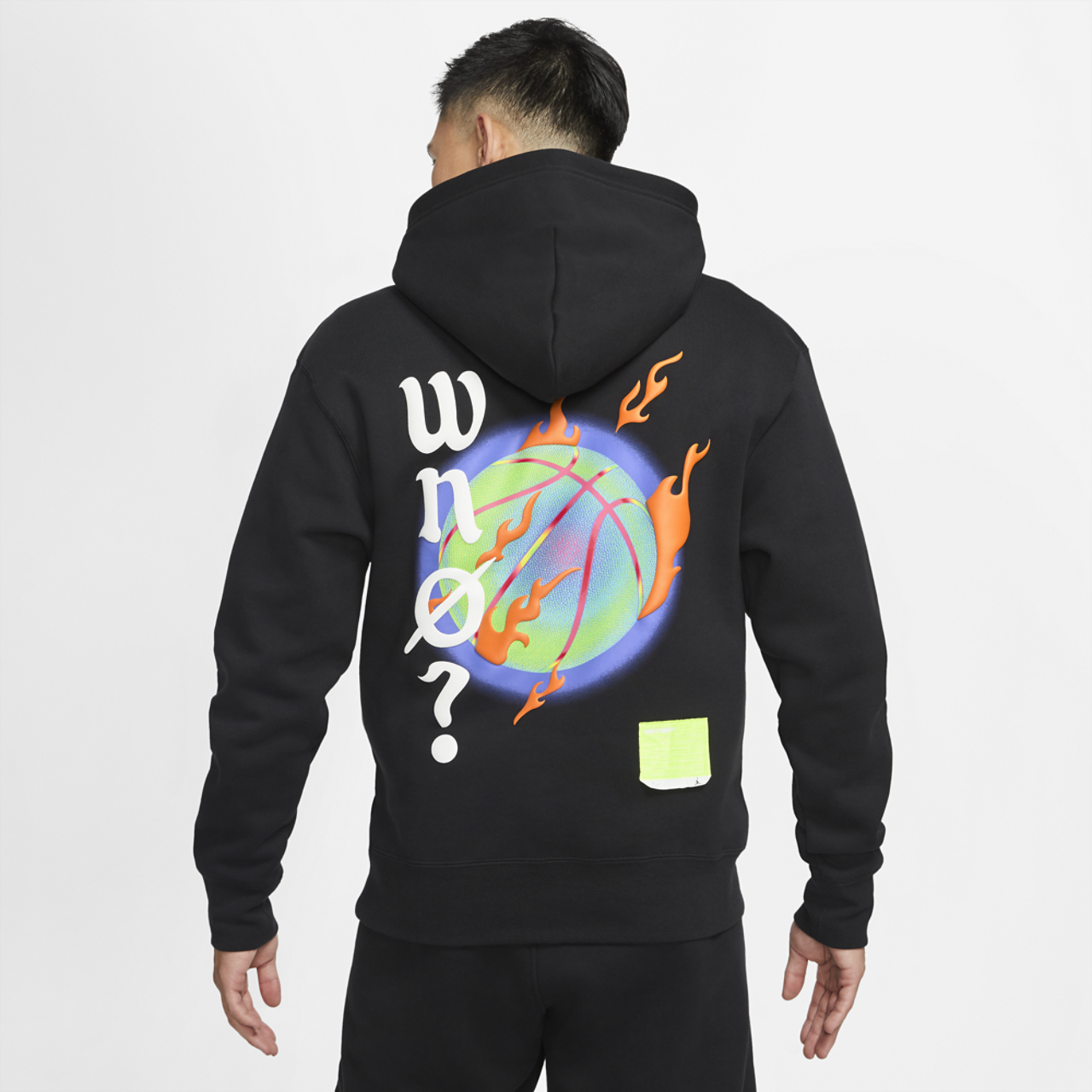 Jordan Why Not Zer0 Fleece Pullover Hoodie Image 2 of 5. Tap to open photo gallery.