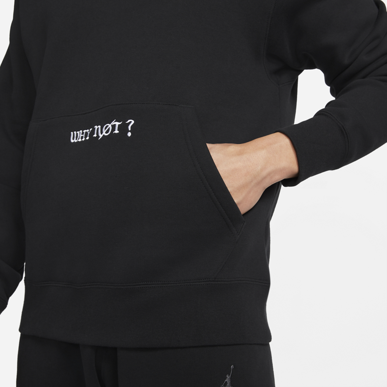 Jordan Why Not Zer0 Fleece Pullover Hoodie Image 5 of 5. Tap to open photo gallery.
