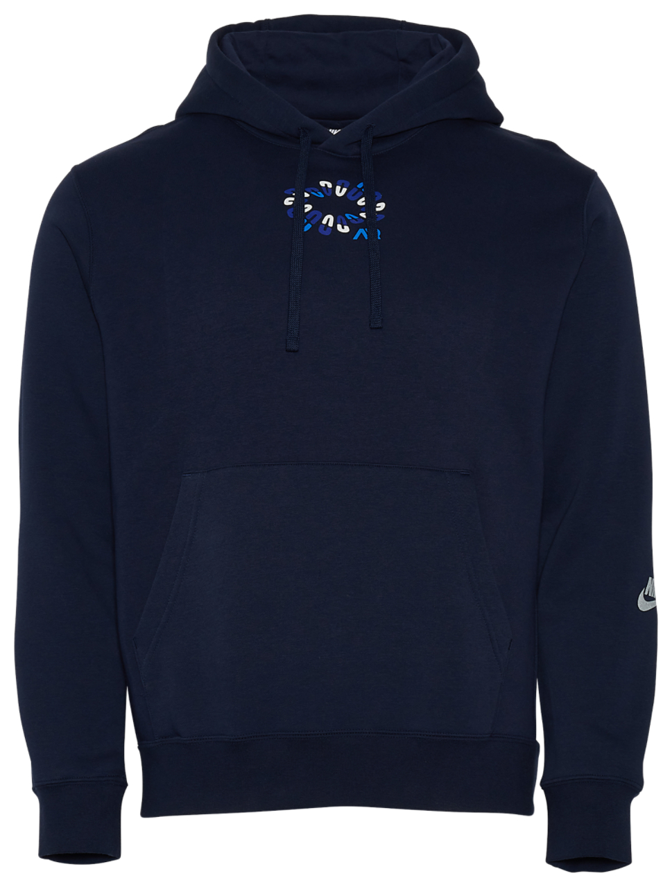 Nike Navy Pack Air Comp Hoodie Image 1 of 3. Tap to open photo gallery.