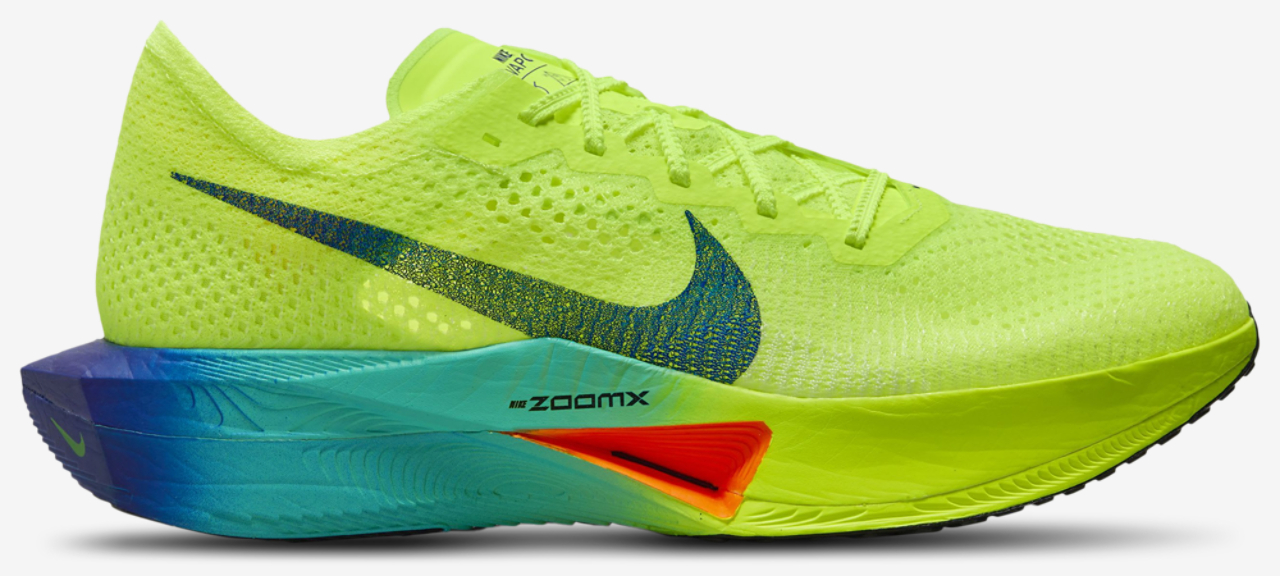 Nike ZoomX Vaporfly Next% 3 Image 1 of 5. Tap to open photo gallery.