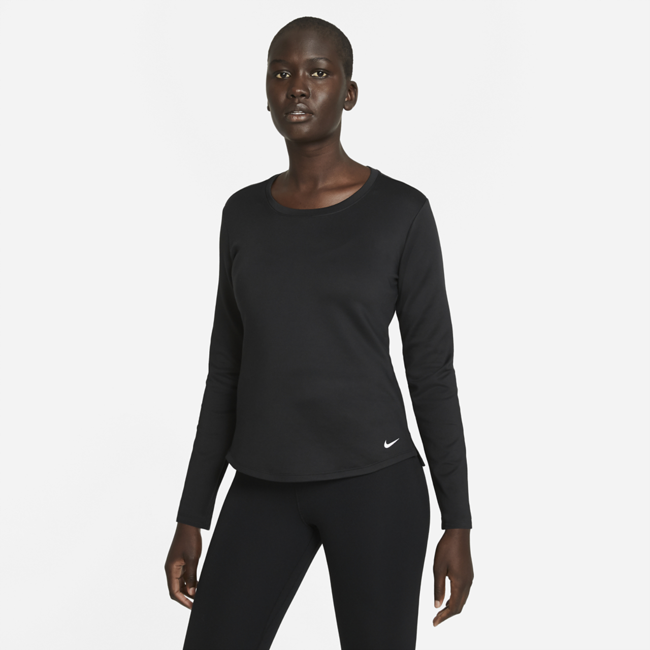 Nike One TF Long Sleeve Top Image 1 of 5. Tap to open photo gallery.