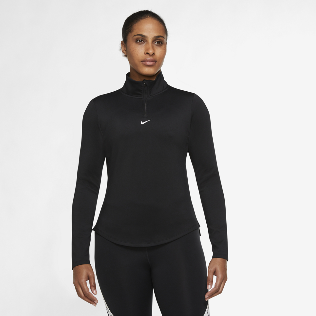 Nike One TF Half-Zip  Image 2 of 4. Tap to open photo gallery.