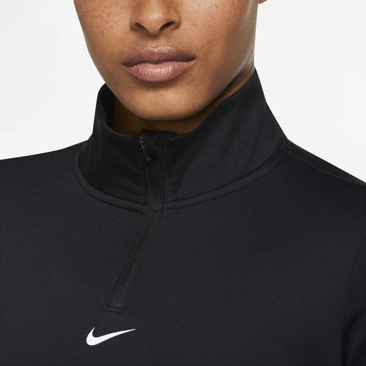 Nike One TF Half-Zip  Image 4 of 4. Tap to open photo gallery.