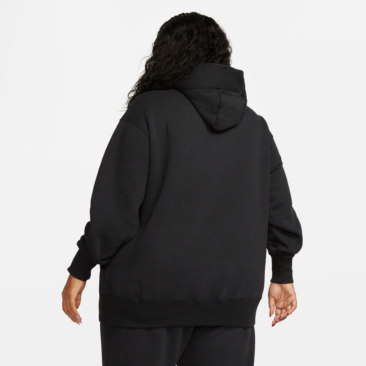 Nike Plus Size Style Fleece Pullover Hoodie Image 2 of 2. Tap to open photo gallery.